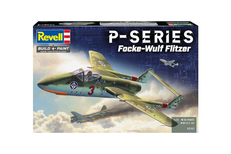 1:72 Revell 03761 Focke-Wulf TL J&auml;ger Flitzer WWII - P-series - Duits Straaljager - Rev03761 13 - REV03761