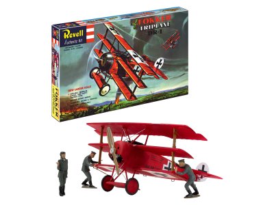 1:28 Revell 03762 Fokker Dr.I Triplane WWI - 75 Years Plastic Modelling - German Fighter Aircraft - Rev03762 1 - REV03762
