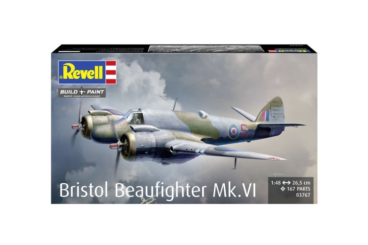 1:48 Revell 03767 Bristol Beaufighter Mk. VI WWII - Brits Propellervliegtuig - Rev03767 13 - REV03767