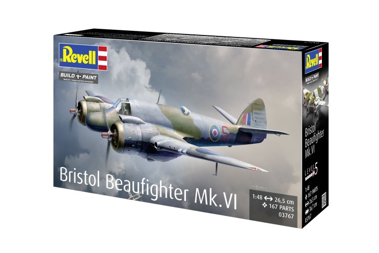 1:48 Revell 03767 Bristol Beaufighter Mk. VI WWII - Brits Propellervliegtuig - Rev03767 14 - REV03767