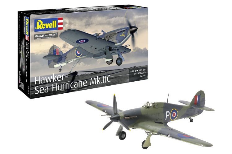 1:32 Revell 03768 Hawker Sea Hurricane Mk Iic - Propeller Aircraft - Rev03768 1 - REV03768