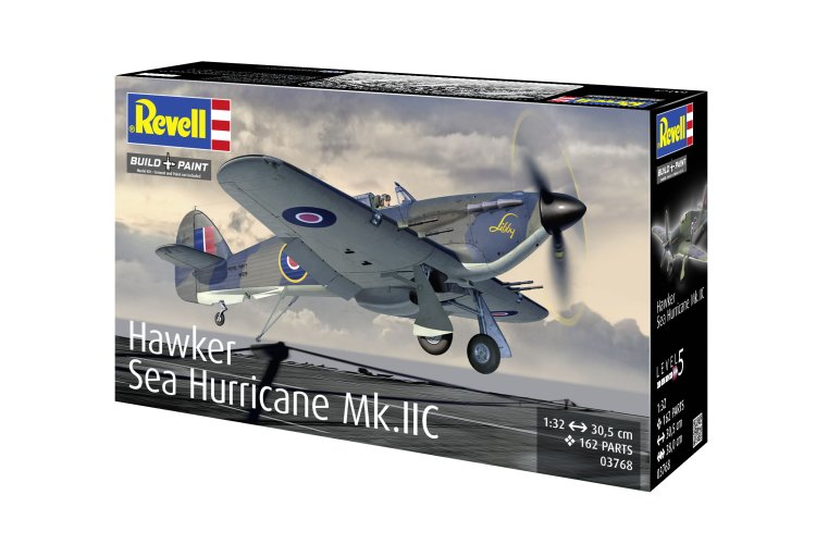 1:32 Revell 03768 Hawker Sea Hurricane Mk Iic - Propeller Aircraft - Rev03768 13 - REV03768