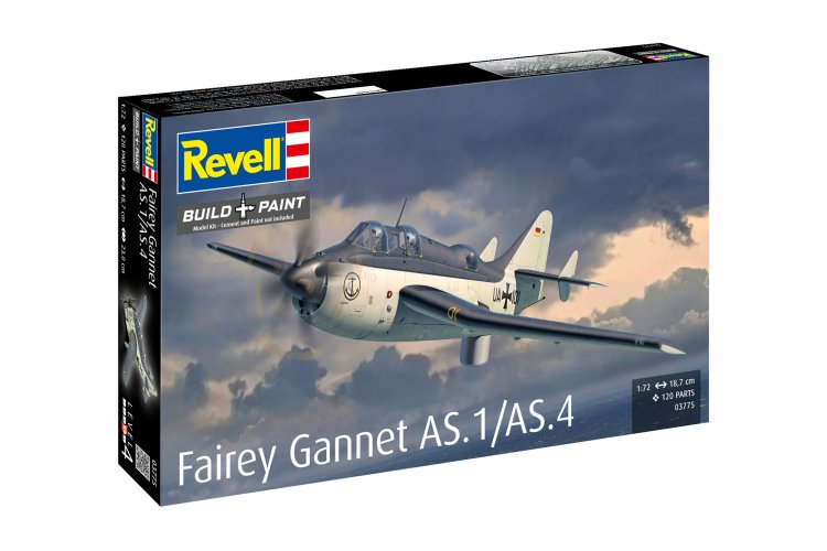 1:72 Revell 03775 Fairey Gannet AS.1/AS.4 - Propeller Vliegtuig - Rev03775 20 - REV03775
