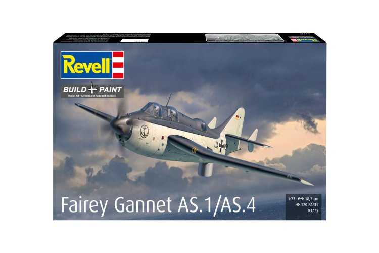 1:72 Revell 03775 Fairey Gannet AS.1/AS.4 - Propeller Vliegtuig - Rev03775 21 - REV03775