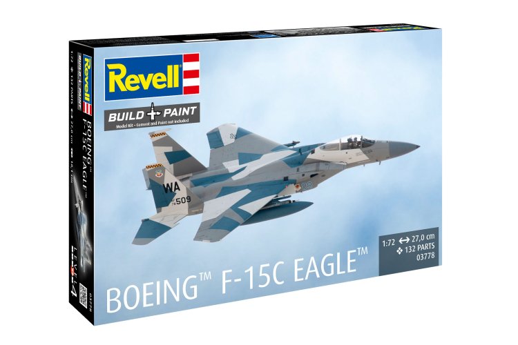 1:72 Revell 03778 Boeing F-15C Eagle - Amerikaans Militair Vliegtuig - Straaljager - Rev03778 9 - REV03778