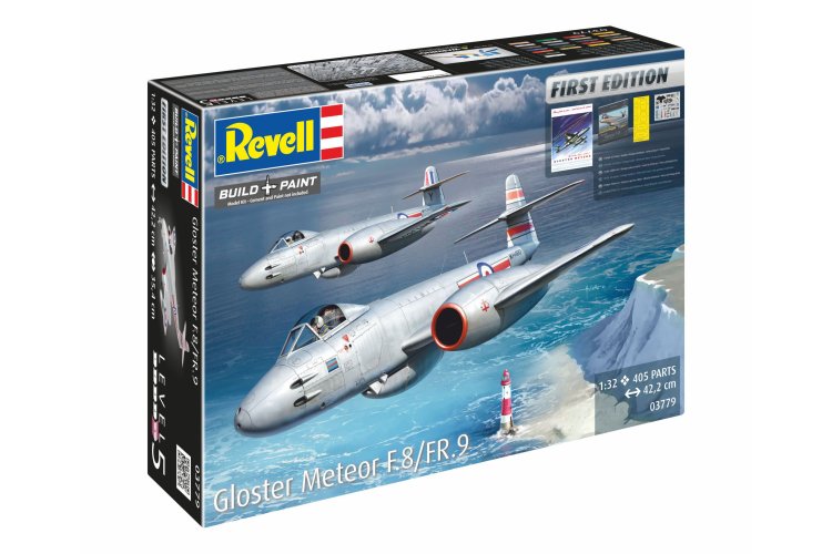 1:32 Revell 03779 Gloster Meteor F.8 / FR.9 - First Edition - Britse Straaljager - Rev03779 10 - REV03779