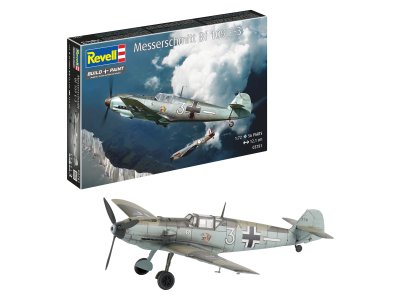 1:72 Revell 03781 Messerschmitt Bf 109E-3 WWII - Duits Jachtvliegtuig - Rev03781 1 - REV03781