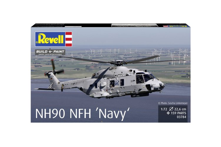 1:72 Revell 03784 NHI NH90 NFH Navy - Europese Maritieme Helikopter - Rev03784 10 - REV03784