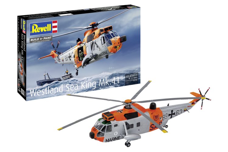 1:72 Revell 03785 Westland Sea King Mk. 41 - Sikorsky S-61 - Helikopter - Rev03785 1 - REV03785