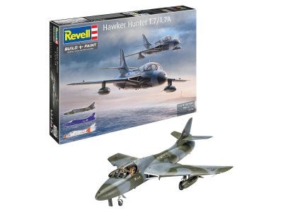 1:32 Revell 03786 Hawker Hunter T.7/T.7A - Brits Trainingsvliegtuig - Rev03786 1 - REV03786