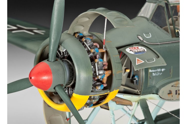 1:32 Revell 03787 Arado Ar 196A-3 Seaplane - WWII Duits Verkenningsvliegtuig - Propellervliegtuig - Rev03787 3 - REV03787