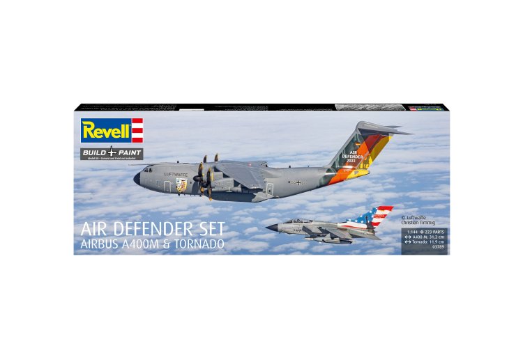 1:144 Revell 03789 Air Defender Set - Airbus A400M Atlas + Tornado IDS - Rev03789 11 - REV03789