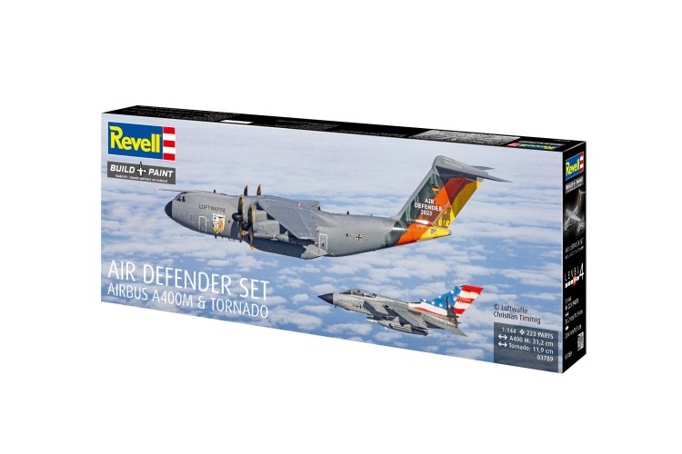 1:144 Revell 03789 Air Defender Set - Airbus A400M Atlas + Tornado IDS - Rev03789 12 - REV03789