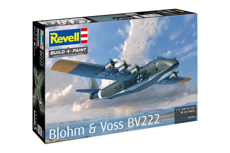1:72 Revell 03792 Blohm & Voss BV 222 - Propeller Vliegtuig - Rev03792 10x - REV03792