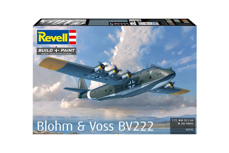 1:72 Revell 03792 Blohm & Voss BV 222 - Propeller Vliegtuig - Rev03792 11x - REV03792