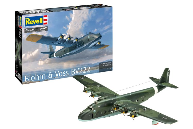 1:72 Revell 03792 Blohm & Voss BV 222 - Propeller Vliegtuig - Rev03792 1x - REV03792