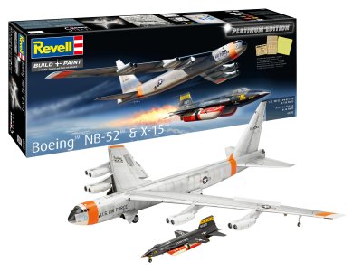 1:72 Revell 03793 Boeing B-52D Stratofortress &ndash; Platinum Edition &ndash; American Jet Bomber - Rev03793 1 - REV03793