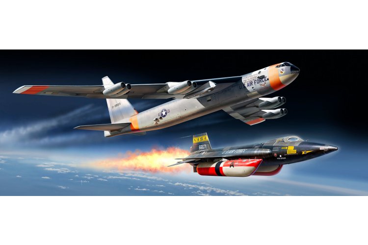 1:72 Revell 03793 Boeing B-52D Stratofortress - Platinum Edition - Amerikaanse Straaljager - Rev03793 4 - REV03793