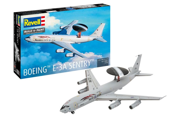 1:144 Revell 03794 Boeing E-3A Sentry / AWACS - Amerikaanse Straaljager - Rev03794 1 - REV03794
