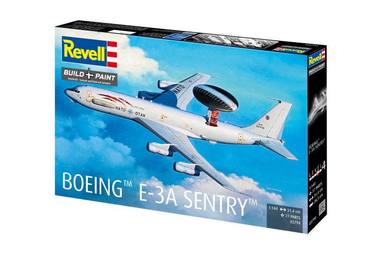 1:144 Revell 03794 Boeing E-3A Sentry / AWACS - Amerikaanse Straaljager - Rev03794 12 - REV03794