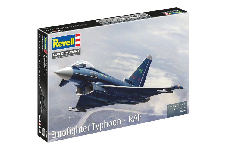 1:144 Revell 03796 Eurofighter Typhoon - RAF - Straaljager - Rev03796 11 - REV03796