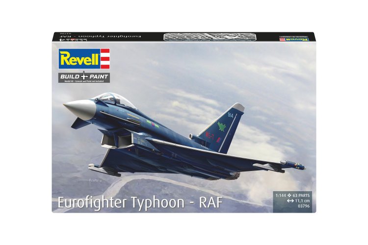 1:144 Revell 03796 Eurofighter Typhoon - RAF - Straaljager - Rev03796 12 - REV03796