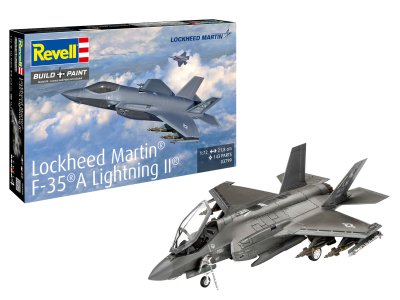 1:72 Revell 03799 Lockheed Martin F-35A Lightning II&reg; - Jet Fighter - Rev03799 1x - REV03799