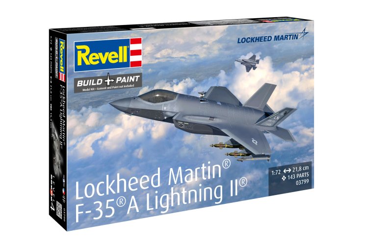 1:72 Revell 03799 Lockheed Martin F-35A Lightning II&reg; - Straaljager - Rev03799 20 - REV03799