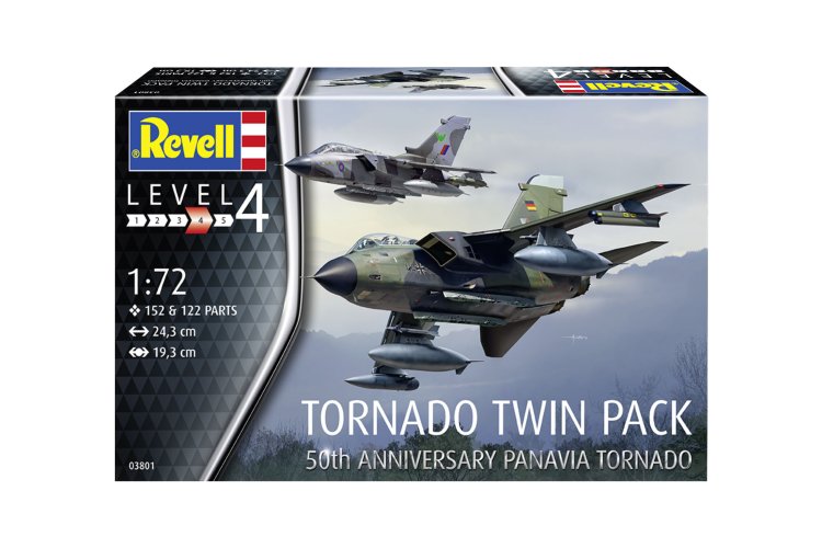 1:72 Revell 03801 Tornado Twin-Pack - 50e verjaardag Panavia Tornado - 2 Straaljagers - Rev03801 16 - REV03801