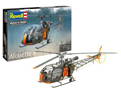 1:32 Revell 03804 Aerospatiale Alouette II Helikopter - Rev03804 1x - REV03804