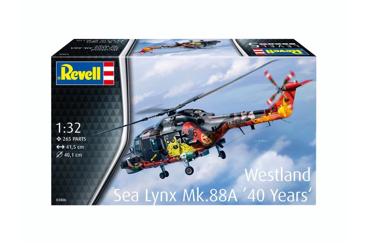 1:32 Revell 03806 Westland Sea Lynx MK.88A - Speciale Kleuren - 40 Jaar! - Helikopter - Rev03806 21 - REV03806