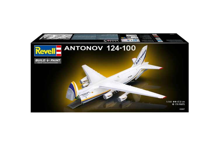 1:144 Revell 03807 Antonov AN-124 Ruslan Plane - Rev03807 11 - REV03807