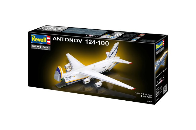 1:144 Revell 03807 Antonov AN-124 Ruslan Plane - Rev03807 12 - REV03807