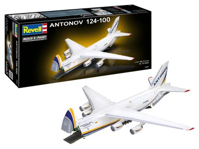 1:144 Revell 03807 Antonov AN-124 Ruslan Plane - Rev03807 1x - REV03807