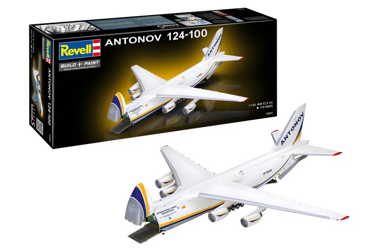 1:144 Revell 03807 Antonov AN-124 Ruslan Plane - Rev03807 1x - REV03807