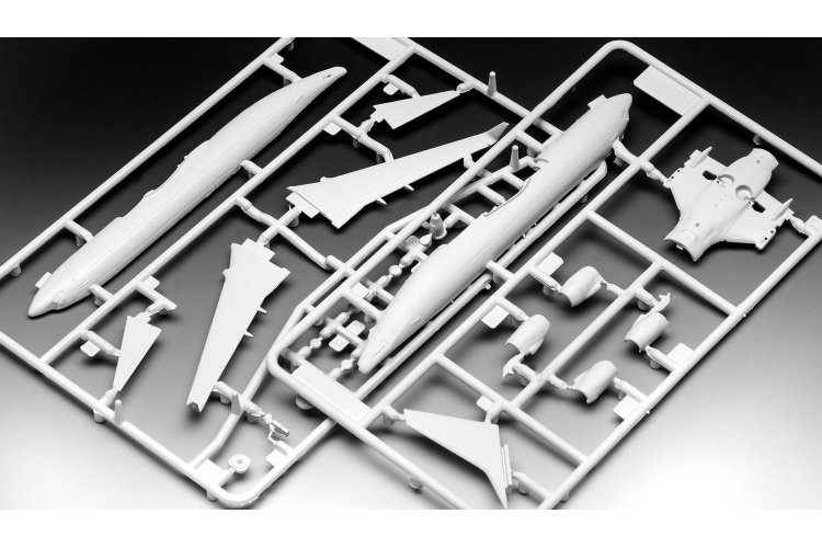 1:288 Revell 63809 Boeing 737-800 Aircraft - Model Set - Rev03809 boeing 737 800 06 1 - REV63809