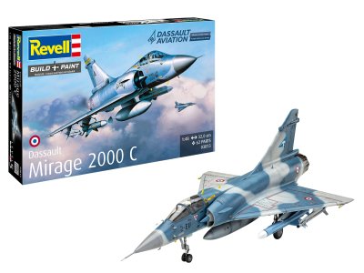 1:48 Revell 03813 Dassault Mirage 2000C Plane - Rev03813 1 - REV03813