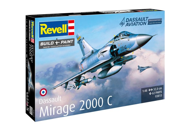 1:48 Revell 03813 Dassault Mirage 2000C Plane - Rev03813 10 - REV03813