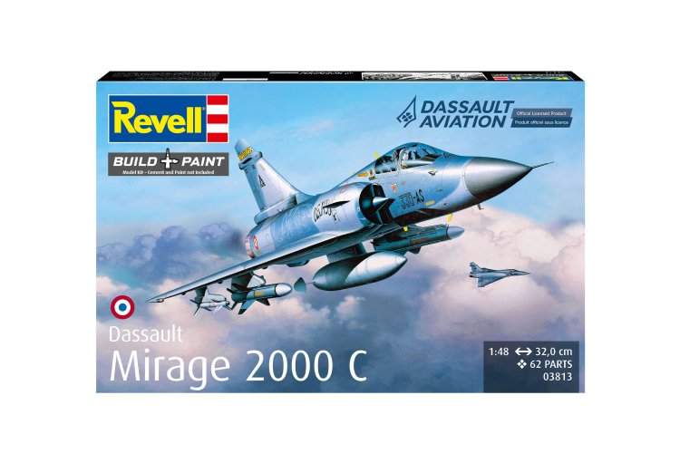 1:48 Revell 03813 Dassault Mirage 2000C Plane - Rev03813 11 - REV03813