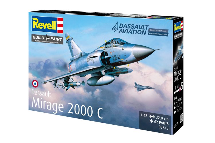 1:48 Revell 03813 Dassault Mirage 2000C Plane - Rev03813 12 - REV03813