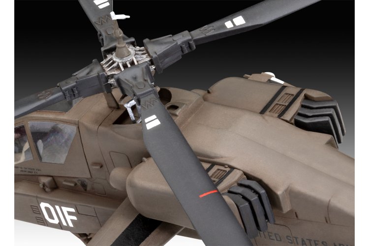 1:72 Revell 63824 AH-64A Apache Heli - Model Set - Rev03824 10 - REV63824
