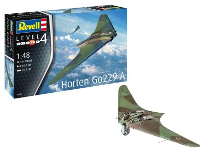 1:48 Revell 03859 Horton Go229 A-1 Flying Wing - Rev03859 1 - REV03859