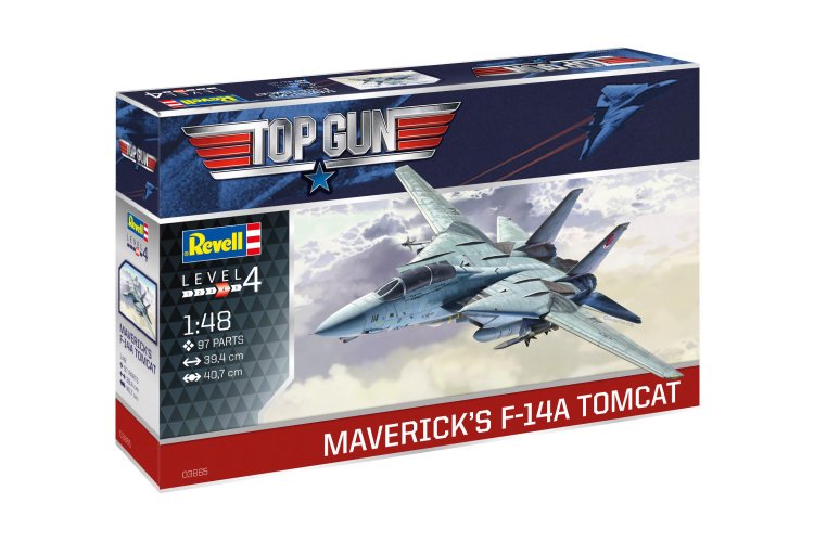 1:48 Revell 03865 Maverick's F-14A Tomcat &lsquo;Top Gun&rsquo; - Rev03865 1 1 - REV03865
