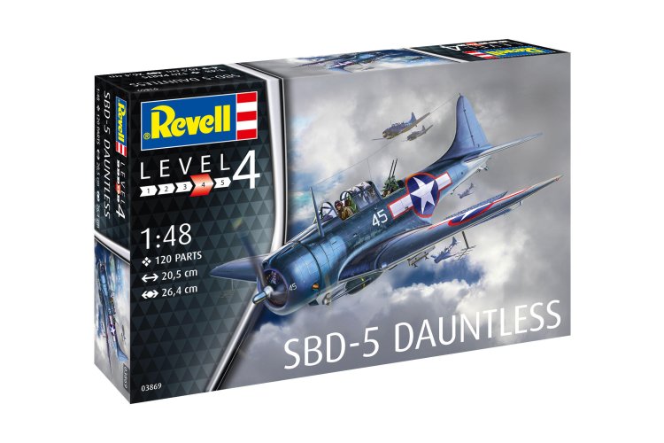 1:48 Revell 03869 SBD-5 Dauntless Navyfighter - Rev03869 1 - REV03869