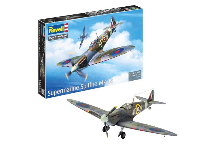 1:72 Revell 03953 Spitfire Mk.Iia Plane - Rev03953 1i - REV03953