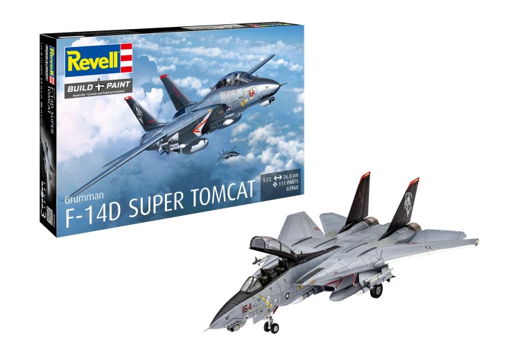 1:72 Revell 03960 F-14D Super Tomcat - Rev03960 1x - REV03960