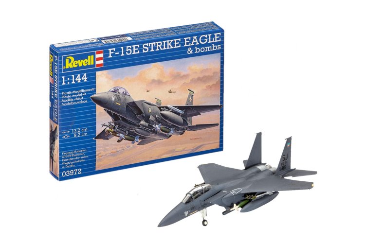 1:144 Revell 03972 F-15E Strike Eagle & bombs - Rev03972 1 - REV03972