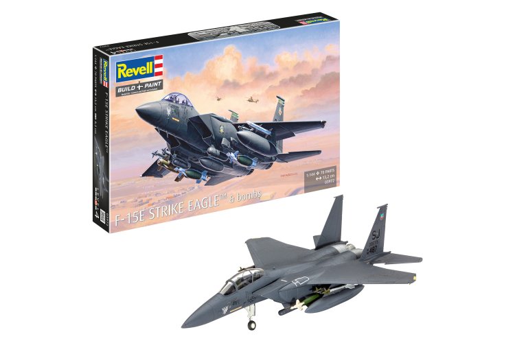 1:144 Revell 03972 F-15E Strike Eagle & bombs - Rev03972 1i - REV03972