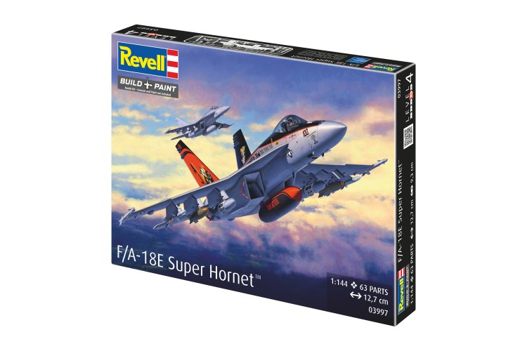 1:144 Revell 03997 Boeing F/A-18E Super Hornet - American Fighter and Attack Aircraft - Rev03997 10 - REV03997
