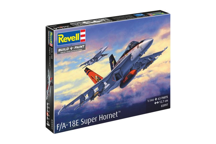 1:144 Revell 03997 Boeing F/A-18E Super Hornet - American Fighter and Attack Aircraft - Rev03997 8 - REV03997